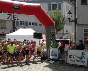 Start zum 2. Wertungslauf in Welzheim